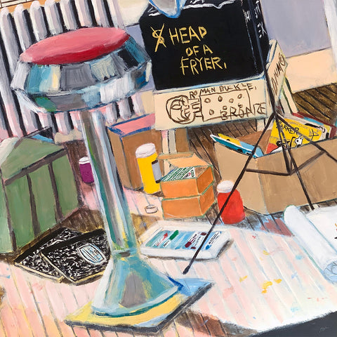 DAMIAN ELWES - 'BASQUIAT'S STUDIO VI'