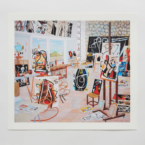 DAMIAN ELWES - 'MIRO'S STUDIO'