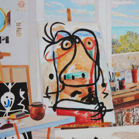DAMIAN ELWES - 'MIRO'S STUDIO'