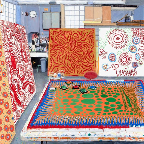 DAMIAN ELWES - 'KUSAMA'S STUDIO II'