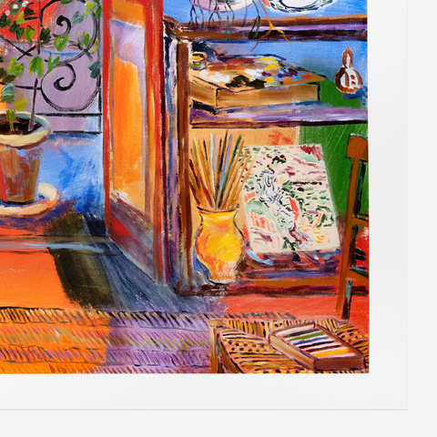 DAMIAN ELWES - 'MATISSE'S STUDIO IN COLLIOURE'