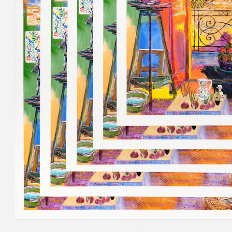 DAMIAN ELWES - 'MATISSE'S STUDIO IN COLLIOURE'