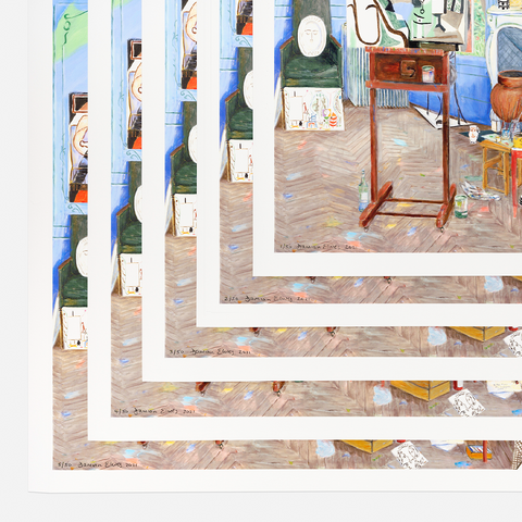 DAMIAN ELWES - 'PICASSO'S STUDIO IN CANNES'