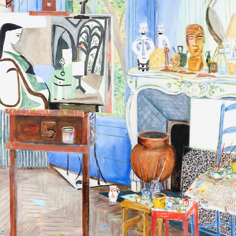 DAMIAN ELWES - 'PICASSO'S STUDIO IN CANNES'