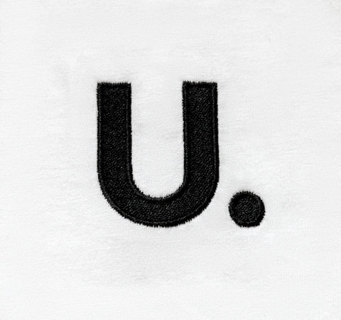 U. Tee (white) detail