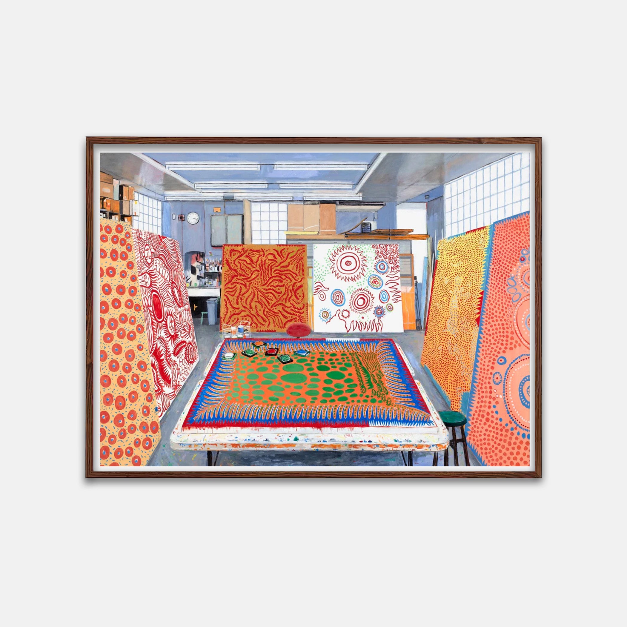 DAMIAN ELWES - 'KUSAMA'S STUDIO II'