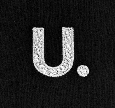U. Tee (black) detail
