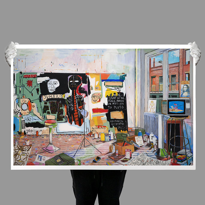 Damian Elwes - Basquiat Studio IV