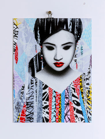 HUSH FACES - 'I/II SCREEN PRINTS'