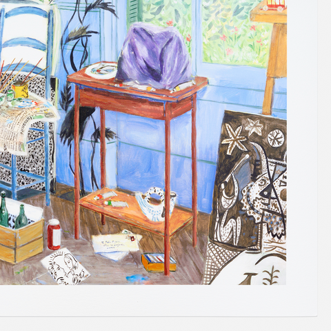 DAMIAN ELWES - 'PICASSO'S STUDIO IN CANNES'